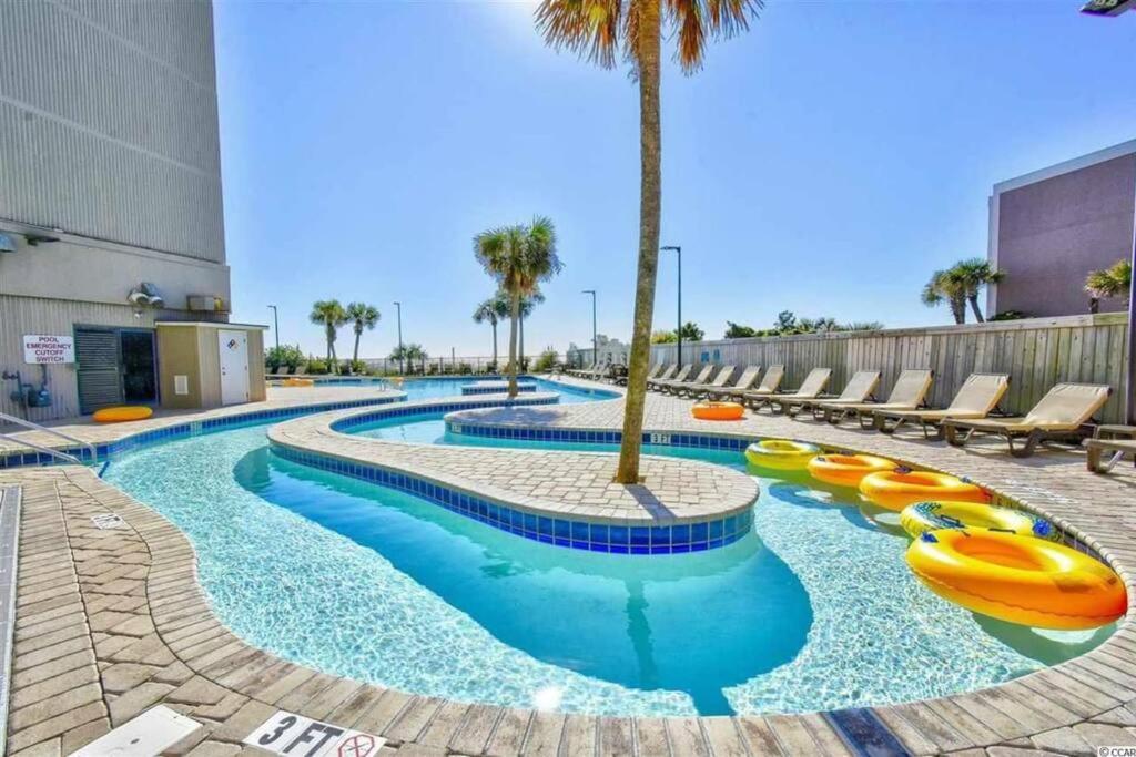 شقة *Oceanfront Sun & Fun*Queen Beds*Pools*Hot Tubs*More*B118 شاطئ ميرتل المظهر الخارجي الصورة