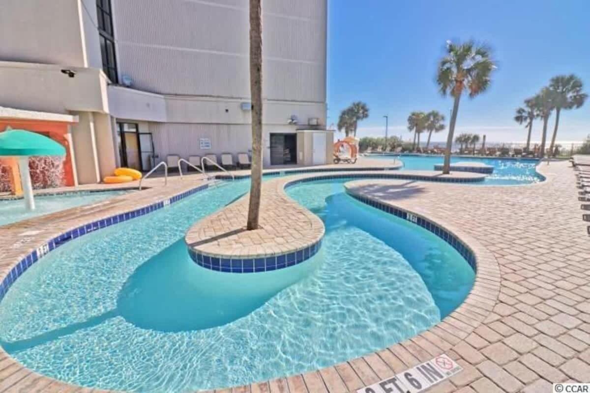 *Oceanfront Sun & Fun*Queen Beds*Pools*Hot Tubs*More*B118 شاطئ ميرتل المظهر الخارجي الصورة